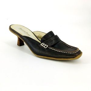 Madeline Stuart Vintage Moc Toe Penny Loafers